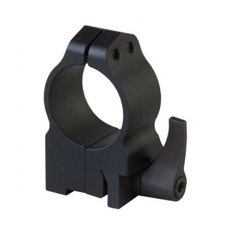 ANILLAS WARNE 30mm MEDIANAS DESMONTABLES NEGRO MATTE