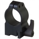 ANILLAS WARNE DESMONTABLES 30 MM ALTAS NEGRO MATE
