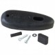 CANTONERA KICK-EEZ de 25 mm. GRANDE NEGRA 