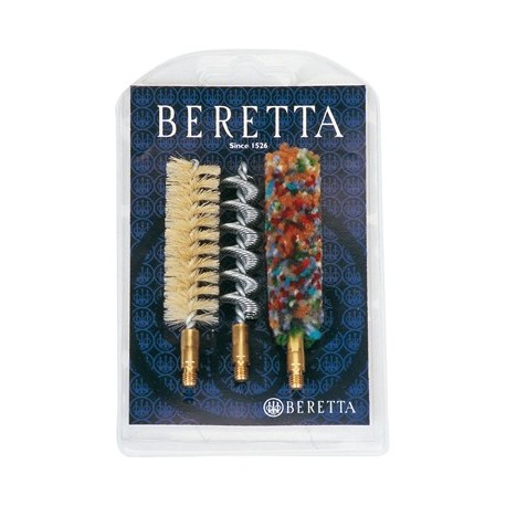 SET DE 3 GRATAS DE LIMPIEZA PARA ESCOPETA CALIBRE 410 MARCA BERETTA