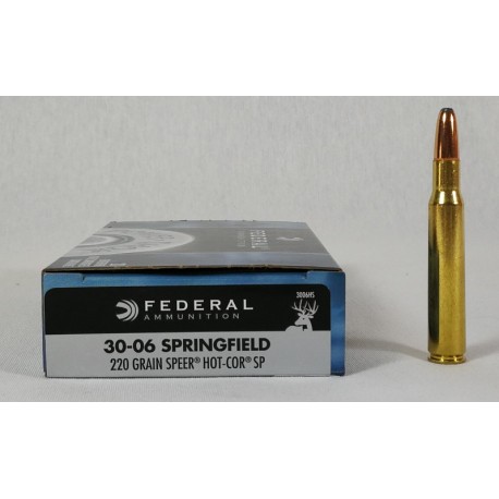MUNICION FEDERAL PREMIUM CAL. 30-06 220 GR. SOFT POINT