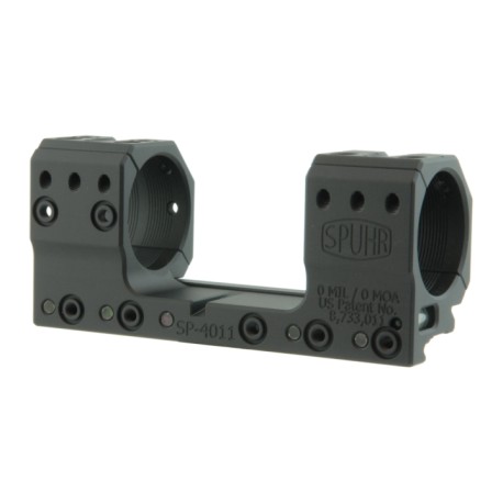 MONTURA SPUHR TUBO DE 34 MM ALTURA 28 mm 0 MIL PIC PARA RAIL PICATINNY