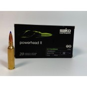MUNICION SAKO CAL. 6,5 CREEDMOOR POWERHEAD II BARNES TTSX 120 GR , 20 UNIDADES