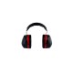 Orejeras 3M™ PELTOR™ Optime™ III Diadema (H540A) Rojo/Negro