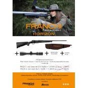RIFLE FRANCHI HORIZON + VISOR BURRIS XE 2,5-10X50 + MONTURA + FUNDA