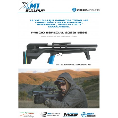CARABINA PCP STOEGER XM1 Bullpup CALIBRE 5,5